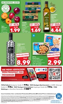 Wodka im Kaufland Prospekt "Aktuelle Angebote" mit 54 Seiten (Stuttgart)
