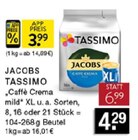 Aktuelle Kaffeevollautomat Angebote bei EDEKA in Bottrop Aktuelles TASSIMO Caffè Crema mild XL Angebot bei EDEKA in Bottrop ab 3,99 €
