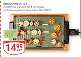 Bambus Grill LR-133 Angebote bei GLOBUS Gießen für 9,99 €