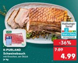 Schweinebauch im Angebot bei Kaufland in Nettetal Schweinebauch Angebote von K-PURLAND bei Kaufland Nettetal für 4,99 €