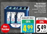 Mineralwasser im Angebot bei EDEKA in Kamp-Lintfort Mineralwasser Angebote von Gerolsteiner bei EDEKA Kamp-Lintfort für 4,99 €