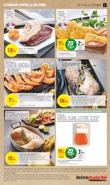 Prix et réduction Crevettes cuites dans le prospectus Intermarché Super en cours Offre Crevettes cuites dans le catalogue Intermarché Super du moment à la page 7