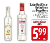 Doppelkorn im EDEKA Prospekt Reiche Ernte von Echter Nordhäuser im aktuellen EDEKA Prospekt für 5,99 €