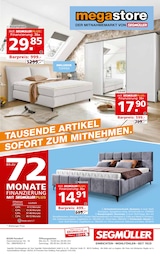 Boxspringbett im Segmüller Prospekt "Highlight Angebote" auf Seite 46