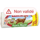 BÛCHE DE CHÈVRE SAINTE-MAURE SOIGNON - SOIGNON en promo chez Auchan Hypermarché BÛCHE DE CHÈVRE SAINTE-MAURE SOIGNON - SOIGNON dans le catalogue Auchan Hypermarché