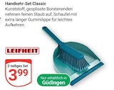 Handkehr-Set Classic Angebote von Leifheit bei GLOBUS St. Ingbert für 3,99 €