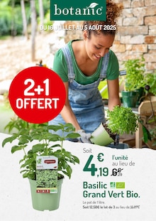 Prospectus Botanic à Rubempré, "Botanic", 1 page de promos valables du 16/07/2025 au 05/08/2025