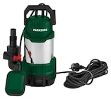 Schmutzwasser-Tauchpumpe von PARKSIDE für 34,99 € bei Lidl im Angebot Schmutzwasser-Tauchpumpe von PARKSIDE im aktuellen Lidl Prospekt