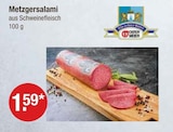 Metzgersalami im aktuellen V-Markt Prospekt für 1,59 €