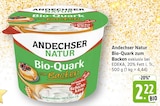 Bio-Quark zum Backen Angebote von Andechser Natur bei EDEKA Stuttgart für 2,22 €