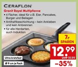 Granit Royal Multipfanne Angebote von CERAFLON bei Netto Marken-Discount Köln für 12,99 €