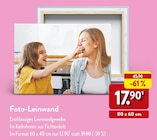 Foto-Leinwand Angebote bei ALDI Nord Bottrop für 17,90 €