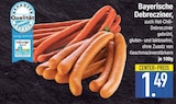 Bayerische Debrecziner im EDEKA Prospekt Bayerische Debrecziner von im aktuellen EDEKA Prospekt für 1,49 €