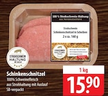 Schinkenschnitzel bei famila Nordost im Borgdorf-Seedorf Prospekt für 15,90 €