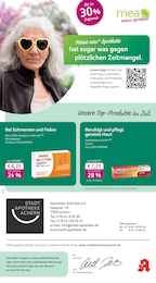 mea - meine apotheke Prospekt für Achern: "Unsere Juli-Angebote", 4 Seiten, 01.07.2025 - 31.07.2025