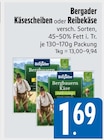 E xpress Kaufbeuren - Käsescheiben Angebot im Prospekt Käsescheiben bei E xpress im Kaufbeuren Prospekt für 1,69 €