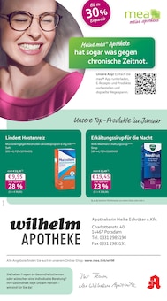 Aktueller mea - meine apotheke Prospekt "Unsere Januar-Angebote" Aktueller mea - meine apotheke Prospekt