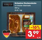 Schweine-Nackensteaks Angebote bei Netto Marken-Discount Dessau-Roßlau für 3,99 €