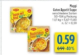 Suppe mit Rind Angebote von Maggi bei diska Erlangen für 0,59 €