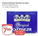 Glorietta Iso Sport Angebote von Original Oettinger bei GLOBUS Neuwied für 7,99 €