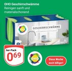 Geschirrspülschwämme Angebote von OHO bei GLOBUS Ludwigshafen für 0,69 €
