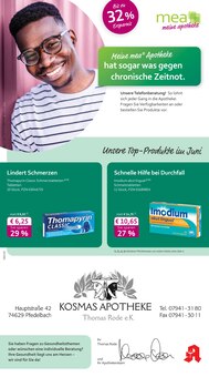 Aktueller mea - meine apotheke Prospekt