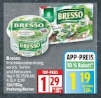 Frischkäsezubereitung von Bresso im aktuellen EDEKA Prospekt