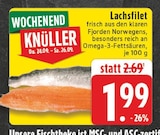 Lachsfilet im Angebot bei E center in Bottrop Lachsfilet Angebote bei E center Bottrop für 1,99 €
