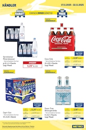 Mineralwasser Angebot im aktuellen METRO Prospekt auf Seite 4