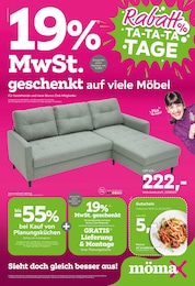mömax Prospekt für Oy-Mittelberg: 19%MwSt. geschenkt auf viele Möbel, 8 Seiten, 18.08.2025 - 26.08.2025