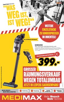 MEDIMAX Prospekt WAS WEG IST, IST WEG! mit 13 Seiten