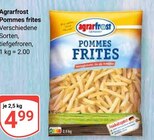 Pommes frites im Angebot bei GLOBUS in Weinheim Pommes frites Angebote von Agrarfrost bei GLOBUS Weinheim für 4,99 €
