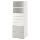 Regal weiß grau/6 Schubladen im IKEA Prospekt Regal weiß grau/6 Schubladen von SMÅSTAD / PLATSA im aktuellen IKEA Prospekt für 204,00 €