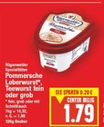 Pommersche Leberwurst Teewurst fein oder grob von Rügenwalder im aktuellen E center Prospekt