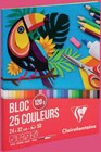 Bloc de 50 feuilles papier à dessin de couleurs - CLAIREFONTAINE en promo chez Intermarché Hyper Cagnes-sur-Mer à 3,22 €