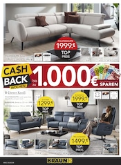 Sessel im BRAUN Möbel-Center Prospekt in St. Ingbert Aktueller BRAUN Möbel-Center Prospekt mit Sessel, "Großes Maifest", Seite 8