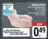 Aktuelles Hähnchenschenkel natur, mit Rückenstück Angebot bei EDEKA in Würzburg ab 0,49 €