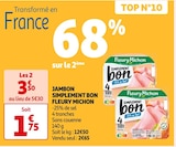 Promo JAMBON SIMPLEMENT BON à 3,50 € dans le catalogue Auchan Supermarché à Montbazon