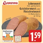 Aktuelles Leberwurst fein, geräuchert Angebot bei EDEKA in Remscheid ab 1,59 €