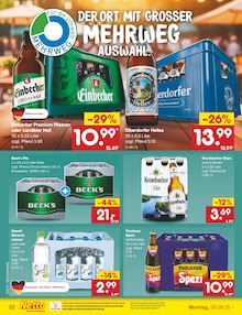 Krombacher im Netto Marken-Discount Prospekt "Aktuelle Angebote" mit 44 Seiten (Bielefeld)