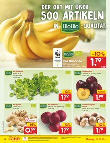 Bananen im Netto Marken-Discount Prospekt "Aktuelle Angebote" mit 60 Seiten (Karlsruhe)
