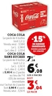 Coca Cola en promo chez Super U Montpellier à 6,08 €