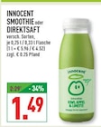 Smoothie im Angebot bei Marktkauf in Hürth Smoothie Angebote von Innocent bei Marktkauf Hürth für 1,49 €