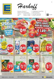 Aktueller EDEKA Prospekt (Kamen) EDEKA Prospekt "Aktuelle Angebote" mit Seiten (Kamen)