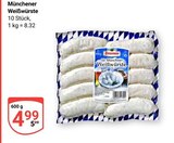 Münchener Weißwürste im Angebot bei GLOBUS in St. Ingbert Münchener Weißwürste Angebote bei GLOBUS St. Ingbert für 4,99 €