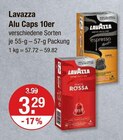 Espresso Alu Caps 10er im Angebot bei V-Markt in Augsburg Espresso Alu Caps 10er Angebote von Lavazza bei V-Markt Augsburg für 3,29 €