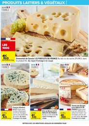 Prix et réduction Emmental dans le prospectus Carrefour en cours Offre Emmental dans le catalogue Carrefour du moment à la page 14