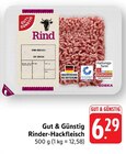 Rinder-Hackfleisch Angebote von Gut & Günstig bei EDEKA Schwäbisch Hall für 6,29 €