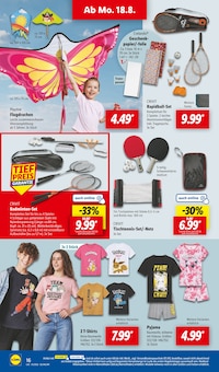 Tischtennis im Lidl Prospekt "LIDL LOHNT SICH" mit 69 Seiten (Duisburg)
