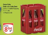 Cola im Angebot bei GLOBUS in Worms Cola Angebote von Coca-Cola bei GLOBUS Worms für 8,94 €